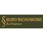 Logo firmy Biuro Rachunkowe AJ Finance