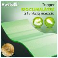 Materac nawierzchniowy Hevea Topper Bio Climalatex