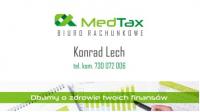 Logo firmy MedTax - biuro rachunkowe Konrad Lech