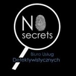 Logo firmy Biuro Usług Detektywistycznych No Secrets - Grzegorz Zemke