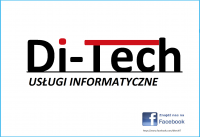Logo firmy Di-Tech Usługi Informatyczne Jakub Stróżyński