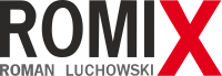 Logo firmy Romix Import-Eksport Roman Luchowski