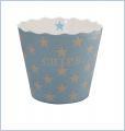 Krasilnikoff miska ceramiczna Chips niebieska