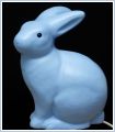 Bajkowa lampa dziecięca, królik niebieski, Heico