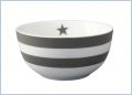 Krasilnikoff Happy Bowls, miseczka charcoal stripes