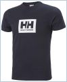 Koszulka męska Helly Hansen HH BOX T-shirt z nadrukiem-Navy