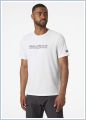Koszulka męska Helly Hansen HP RACING T-shirt-White