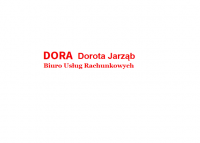 Logo firmy Dora Biuro usług rachunkowych Dorota Jarząb
