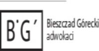Logo firmy Daniel Bieszczad Grzegorz Górecki Adwokaci s.c.