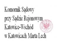 Logo firmy Komornik Sądowy przy Sądzie Rejonowym Katowice-Wschód w Katowicach Marta Lech